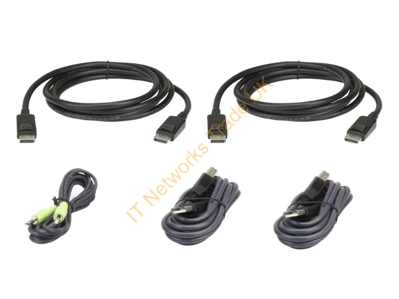 2L7D03UDPX5 - Aten 2L-7D03Udpx5 Kvm Cable Black 118.1" (3 M)