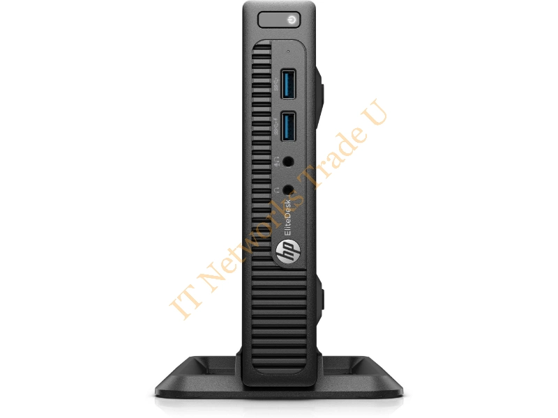 HP EliteDesk 705 G3 2.9GHz PRO A12-8870E Mini PC Black Mini PC Workstation Systems