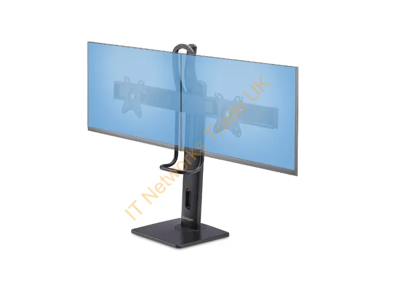 2MC1S-MONITOR-STAND - Startech.Com 2Mc1S-Monitor-Stand Monitor Mount / Stand 27" Desk Black