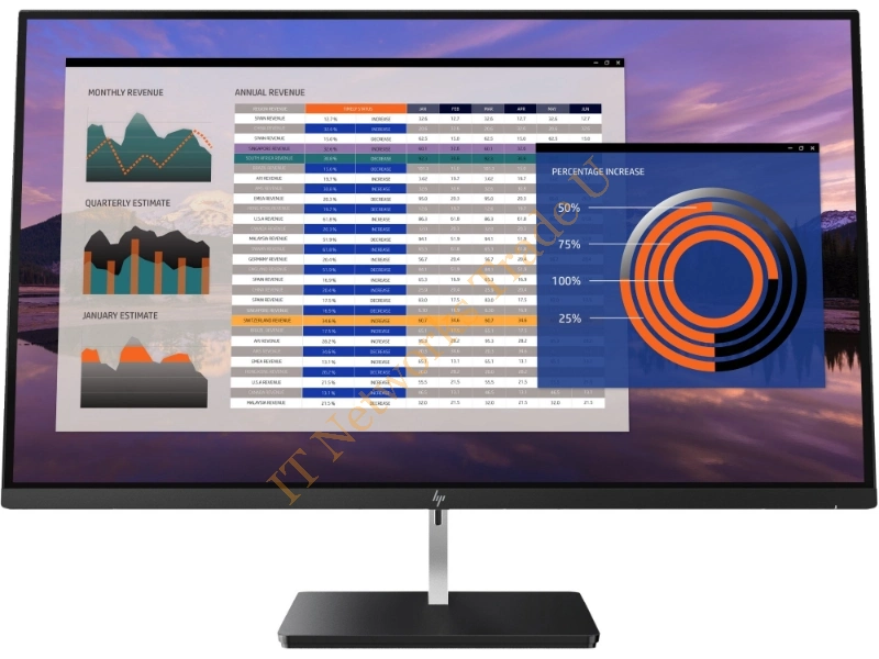 2PD37AT#ABU - HP EliteDisplay S270n 27" 4K Ultra HD LED Black, Silver computer monitor