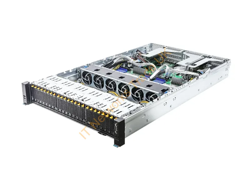 2U24E-GENOA2 - Asrock 2U24E-Genoa2 Server Barebone Amd Soc Lga 6096 Rack (2U) Black, Gray