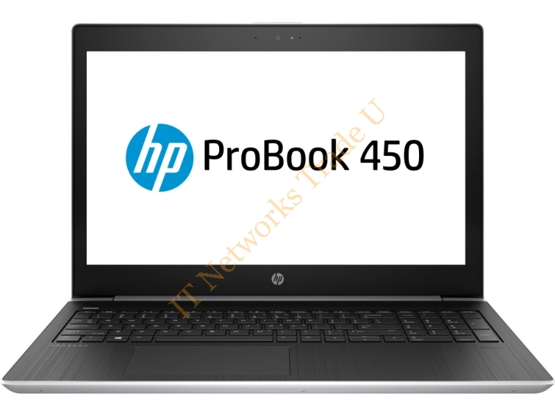 HP ProBook 450 G5 2.4GHz i3-7100U 15.6" 1366 x 768pixels Black, Silver Notebook Laptop System