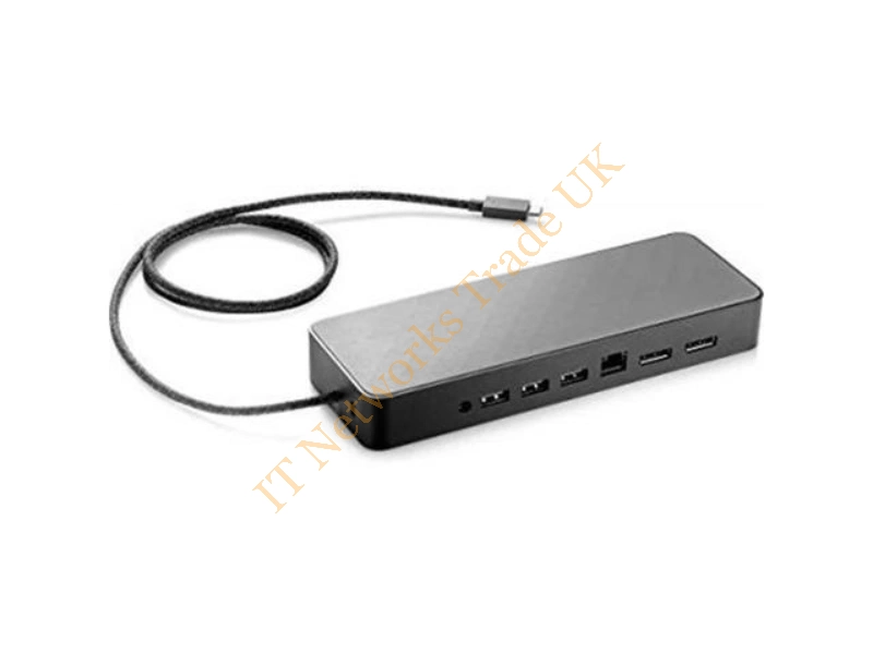 2UF95UT#ABA HP USB-C Universal Dock Station with 4.5mm and USB Dock Station Adapter Laptop Accessory