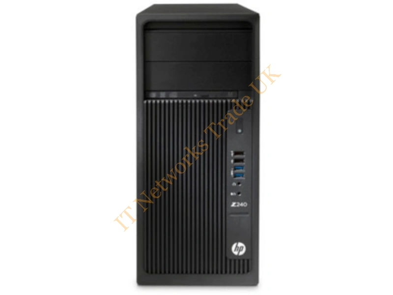 2VN35UT#ABA HP Z240 Intel -Xeon Processor E3-1245 v6 3.7GHz 8MB cache 16GB DDR4 RAM 512GB Solid State Drive Tower Workstation Workstation System