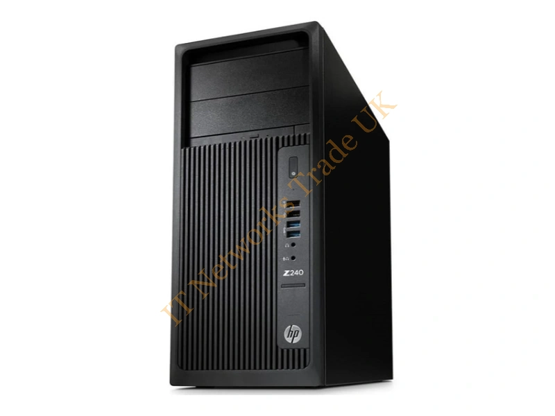 2VN81UT#ABA HP Z240 Workstation 1 x Intel -Xeon E3-1240 v6 Quad-core (4 Core) 3.7GHz 16GB DDR4 SDRAM 1TB HDD 512GB SSD Workstation System
