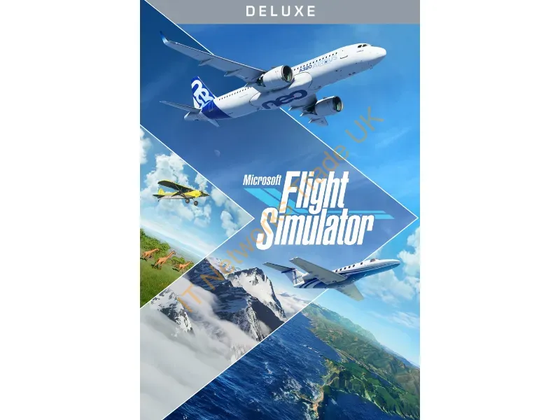 2WU-00031 - Microsoft Flight Simulator: Deluxe English Pc