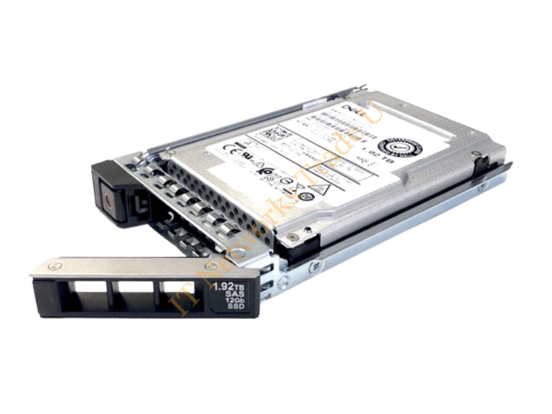 2WVYG Dell 1.92TB SAS 12Gb/s Mixed-Use 2.5-inch Solid State Drive for PowerEdge R6415 Server SSD Storage