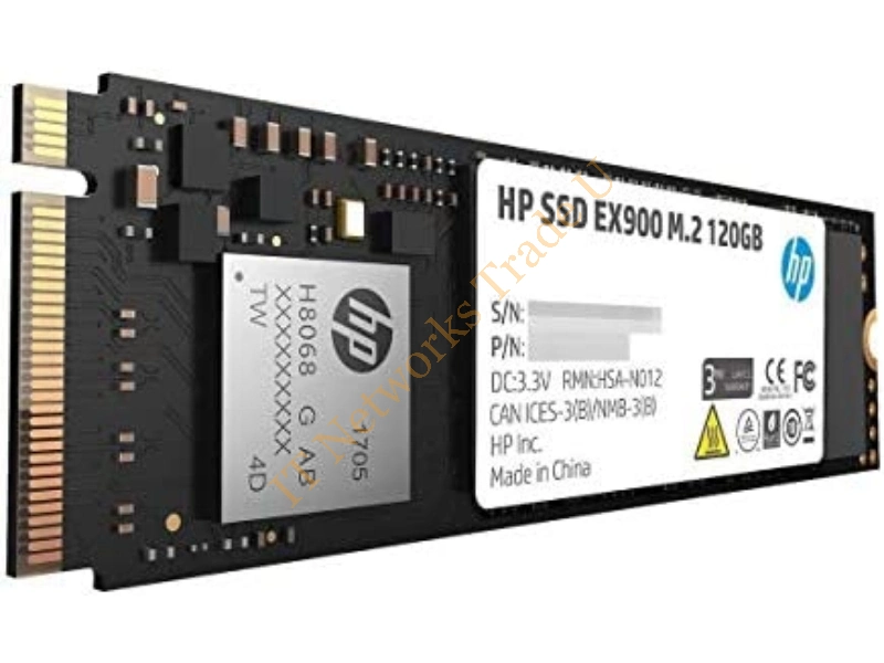 2YY42AA#ABC HP EX900 Series M.2 120GB PCI-Express 3.0 x4 NVMe Solid State Drive Internal SSD