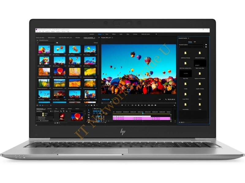 HP ZBook 15u G5 1.60GHz i5-8250U 8th gen IntelCore i5 15.6" 1920 x 1080pixels 3G 4G Silver Mobile workstation Laptop System