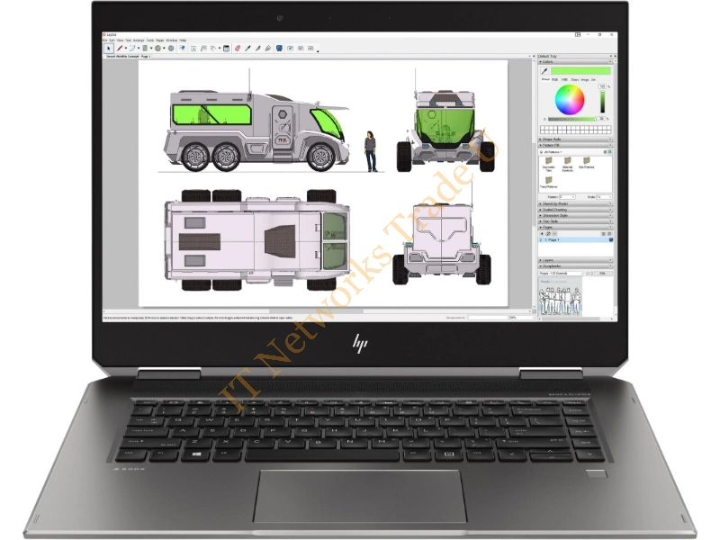 HP ZBook Studio x360 G5 Convertible Workstation system
