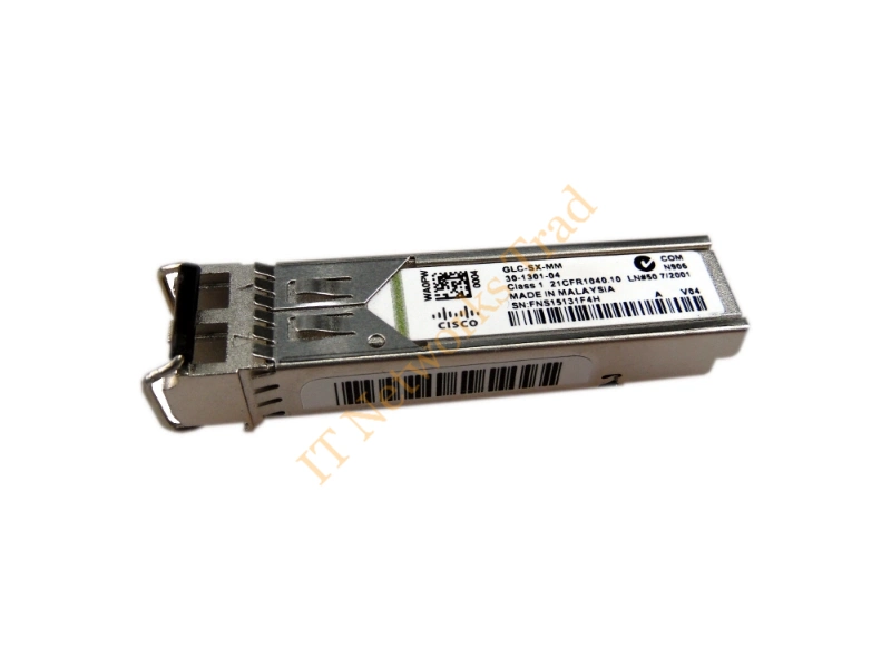30-1301-04 Cisco Multi-mode 1.25Gbps 1000Base-SX Fiber 550m 850nm Duplex LC Connector SFP Transceiver Module
