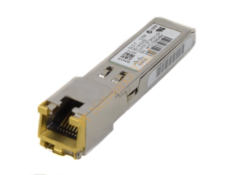 30-1410-03 Cisco 1Gbps 1000Base-T Copper 100m RJ-45 Connector SFP Transceiver Module