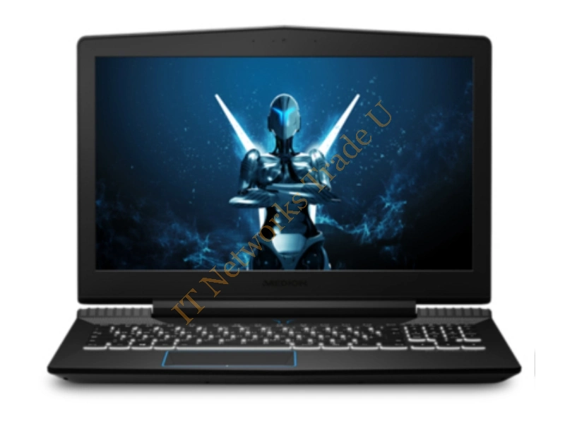 MEDION ERAZER X6603 2.5GHz i5-7300HQ 15.6" 1920 x 1080pixels Black Notebook Laptop System