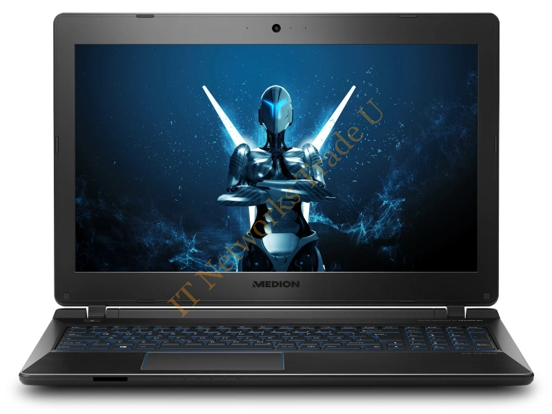 MEDION ERAZER P6681 2.5GHz i5-7200U 15.6" 1920 x 1080pixels Black Notebook Laptop System