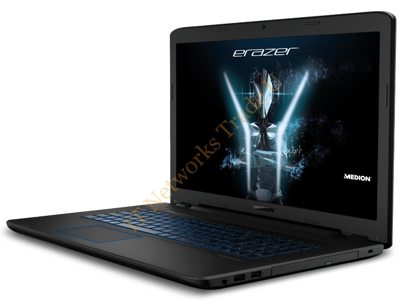MEDION ERAZER P7647 2.7GHz i7-7500U 17.3" 1920 x 1080pixels Black Notebook Laptop System