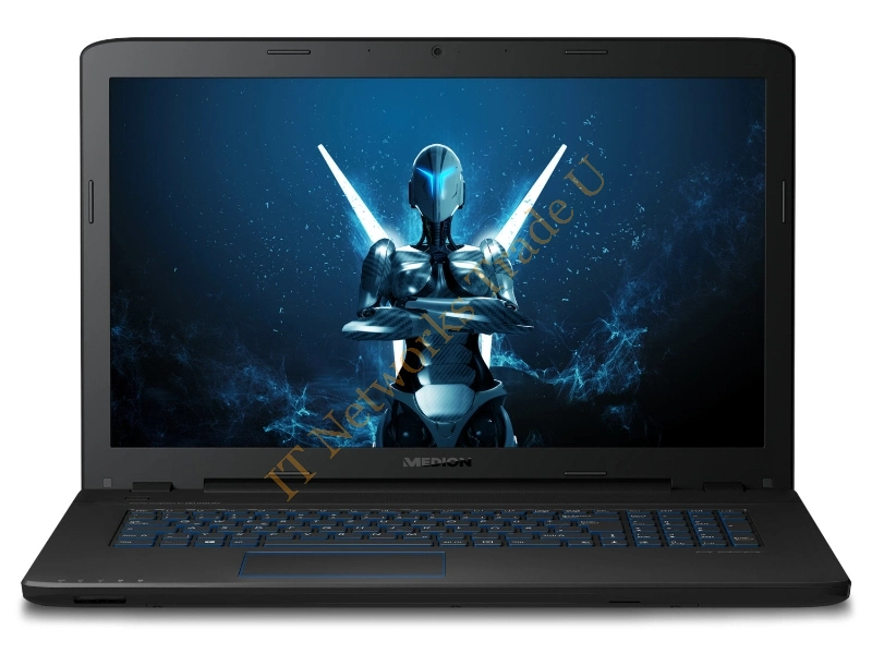 MEDION ERAZER P7651 1.8GHz i7-8550U 17.3" 1920 x 1080pixels Black Notebook Laptop System