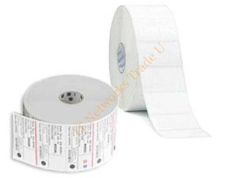 3009674 - Zebra 3009674 White Self-adhesive printer label printer label Accessory