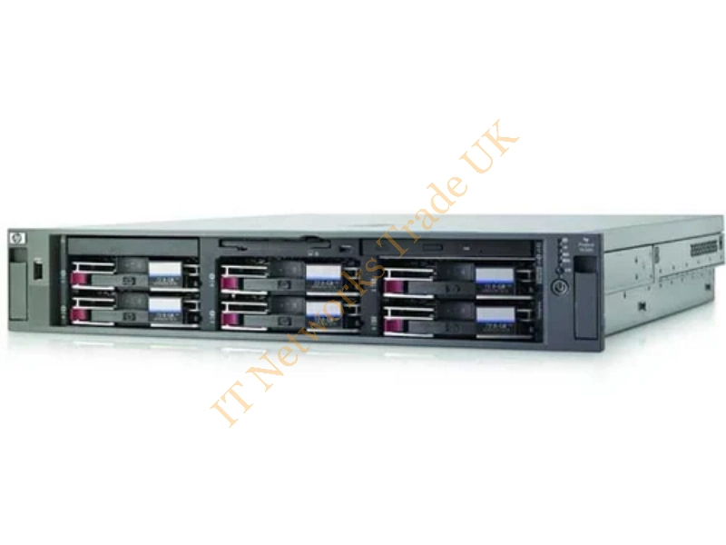301111-001 HP ProLiant DL380 G3 1p Intel -Xeon 2.8GHz 512MB Ram Ultra-320 SCSI 24x CD-ROM Fdd 2 X Gigabit Ethernet Ilo 2u Rack Server Server System