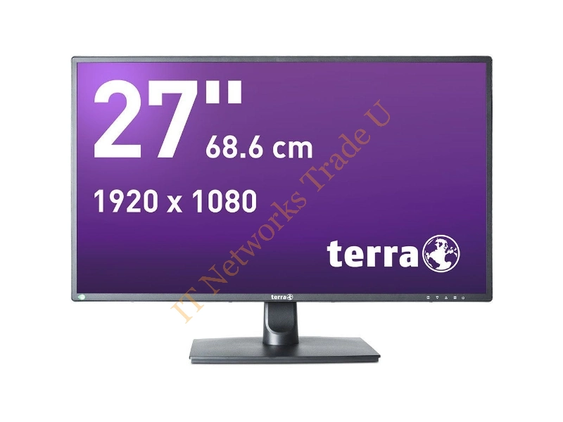 3031228 - Wortmann AG TERRA 2756W 27" Full HD LED Matt Flat Black computer monitor
