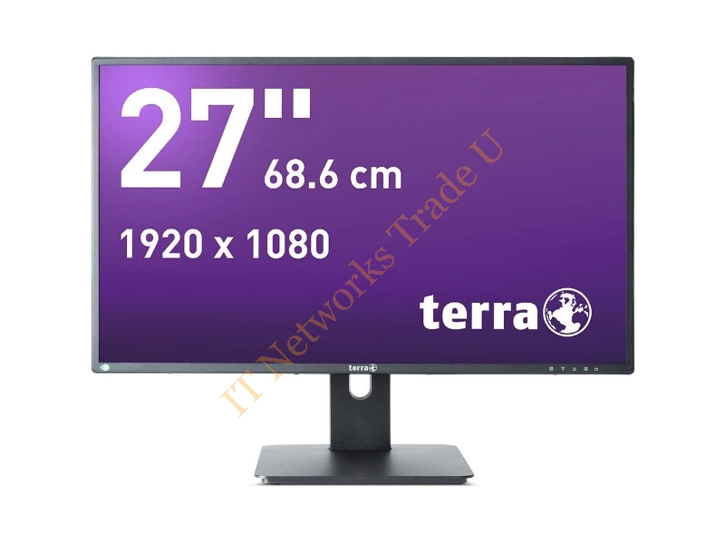 3031229 - Wortmann AG TERRA LED 2756W PV 27" Full HD LED Matt Flat Black computer monitor