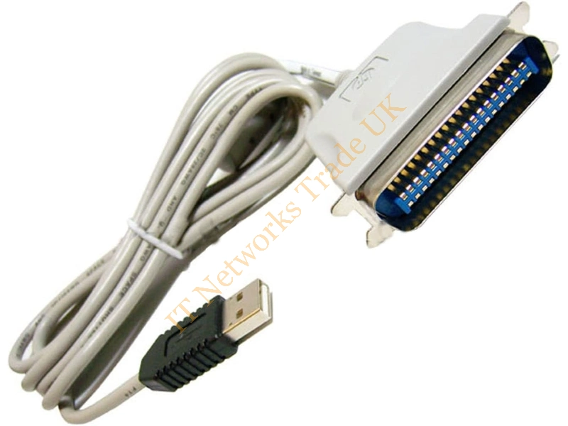 304097-001 HP USB-to-Parallel Converter 6.8ft Cable Connector