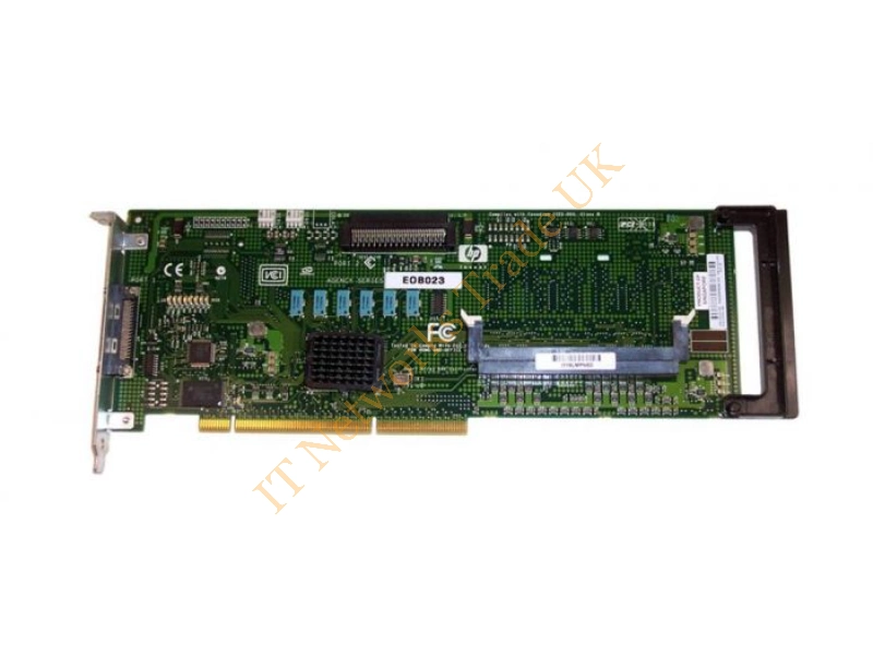 305415-001 HP Smart Array 642 64-Bit 133MHz PCI-X SCSI Ultra320 68-Pin Dual Channel RAID Controller with 64MB Cache Storage