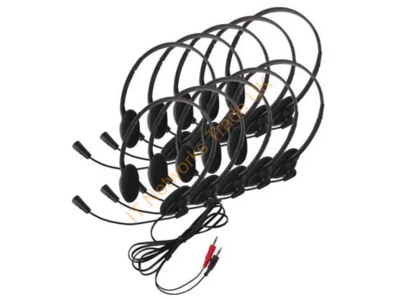 3065AV-10L - Ergoguys Califone 3065Av-10L Headphones Wired Head-Band Black