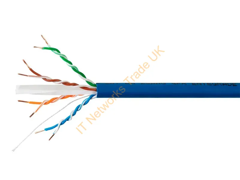 30661 - Monoprice 30661 Networking Cable Blue 12000" (304.8 M) Cat6A U/Utp (Utp)