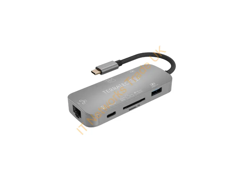 306706 - Terratec Connect C8 USB 2.0 Type-C Grey