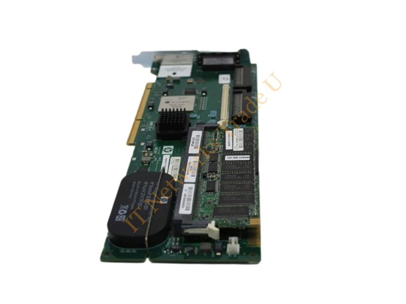 309520-001-NOBAT HP Smart Array 6402 Dual Channel Ultra320 PCI-X Raid Controller Card with 128MB Battery Backed Write Cache