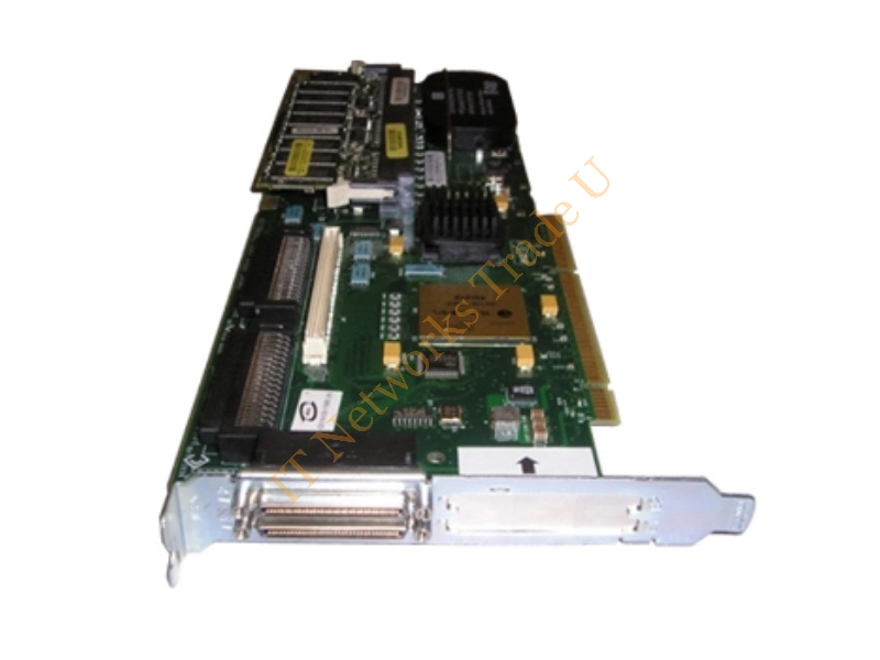 309520-001-W256 HP Smart Array 6402 Dual Channel Ultra320 PCI-X Raid Controller Card with 128MB Battery Backed Write Cache