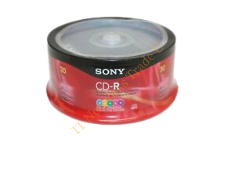30CDQ80RSX Sony CDQ80 48x CD-R Media 700MB 120mm Standard 30 Pack Spindle