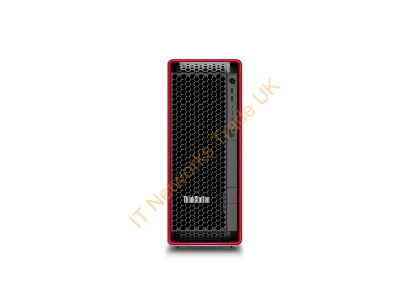 30F30013US - Lenovo Thinkstation P7 Intel Xeon W W5-3425 32 Gb Ddr5-Sdram 512 Gb Ssd Nvidia Rtx A2000 Windows 11 Pro For Workstations Tower Workstation Black, Red