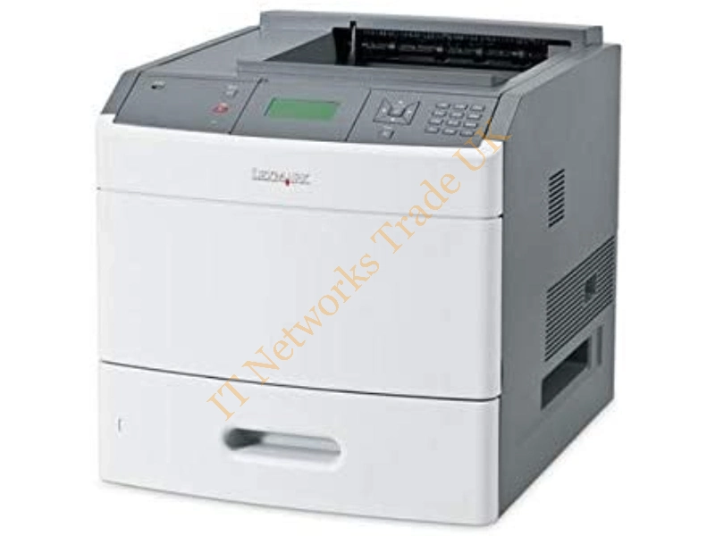 30G0108-R Lexmark T652dtn (1200 x 1200) dpi 50ppm (Mono) 1200-Sheets USB 2.0 Ethernet 10/100Mbps Monochrome Laser Printer