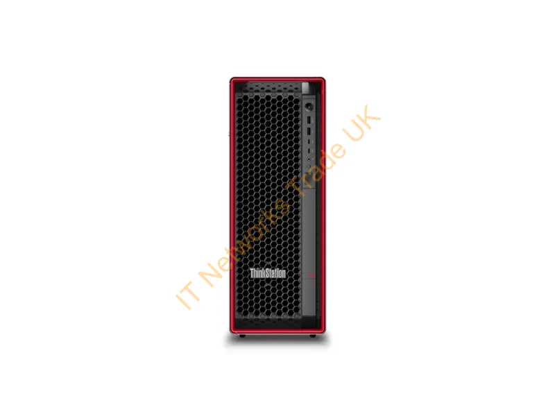 30GA0013US - Lenovo Thinkstation P5 Intel Xeon W W5-2445 32 Gb Ddr5-Sdram 1 Tb Ssd Nvidia Rtx A5500 Windows 11 Pro For Workstations Tower Workstation Black, Red