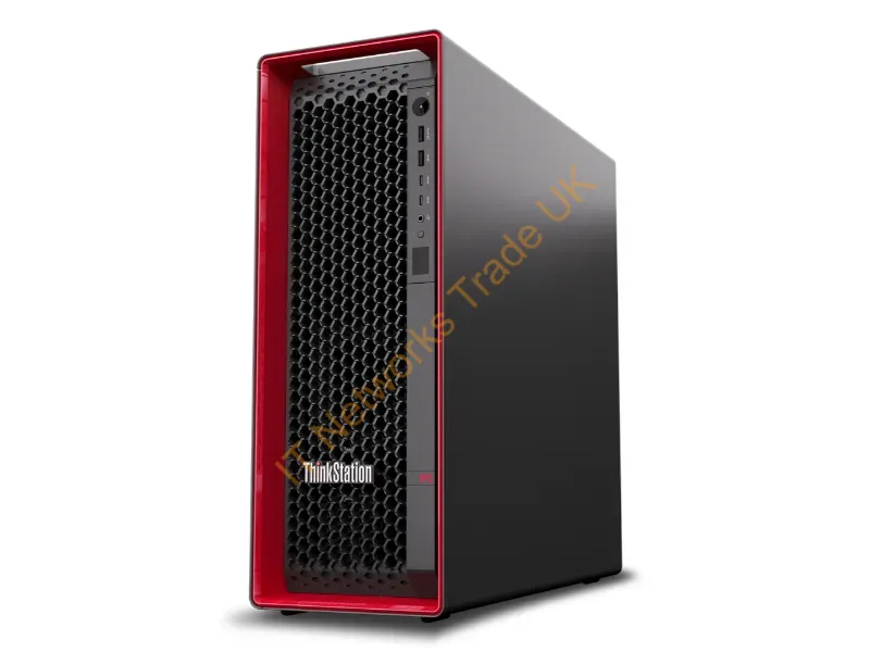 30GA004JUS - Lenovo Thinkstation P5 Intel Xeon W W3-2425 32 Gb Ddr5-Sdram 1 Tb Ssd Nvidia Rtx A2000 Windows 11 Pro For Workstations Tower Workstation Black, Red