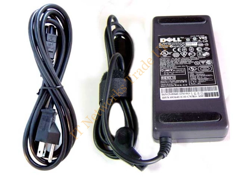 310-1093 Dell 90W 3-Pin Square Tip PA-9 AC Adapter for Inspiron 1100 5100 8200 Power Adapter