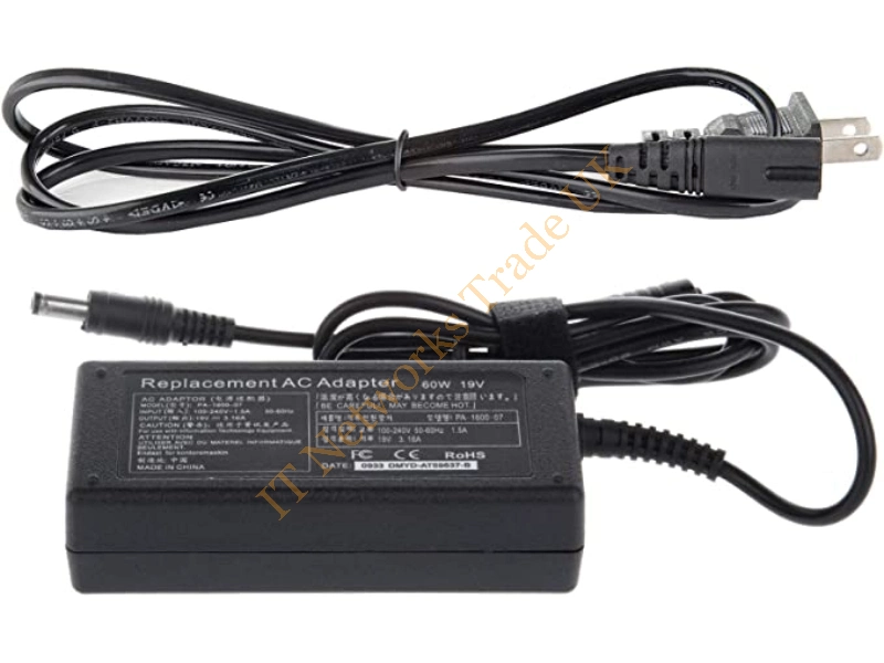310-5422 Dell 60W 19V 3.16A AC Adapter Includes Power Cable Power Adapter