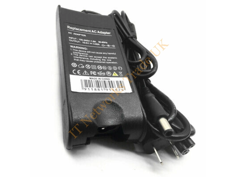 310-7866 Dell 65W 19.5V 3.34A 5mm AC Adapter with Power Cable Power Adapter