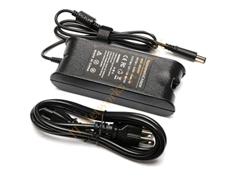 310-9050 Dell 65W 19.5V 3.34A 5mm AC Adapter with Power Cable Power Adapter