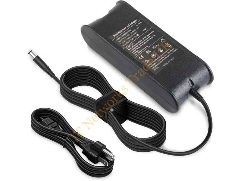 310-9134 Dell 90W 19.5V 4.62A AC Adapter Includes Power Cable Power Adapter