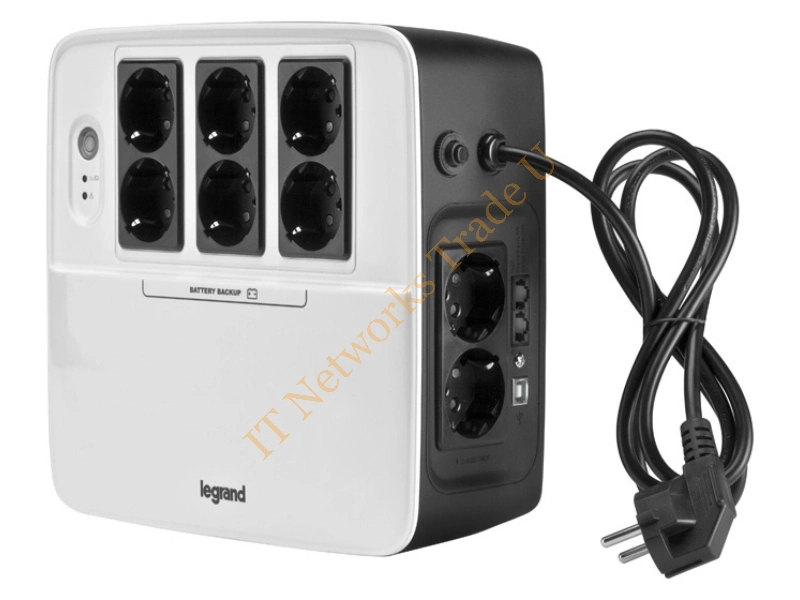 310041 - Legrand Keor Multiplug 800VA 480W 800VA 6AC outlet(s) Black,White uninterruptible power supply (UPS)