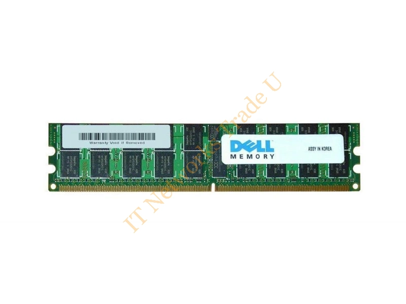 311-5316 Dell 4GB Kit (2 X 2GB) DDR2-667MHz PC2-5300 ECC Registered CL5 240-Pin DIMM Single Rank Memory Server Memory