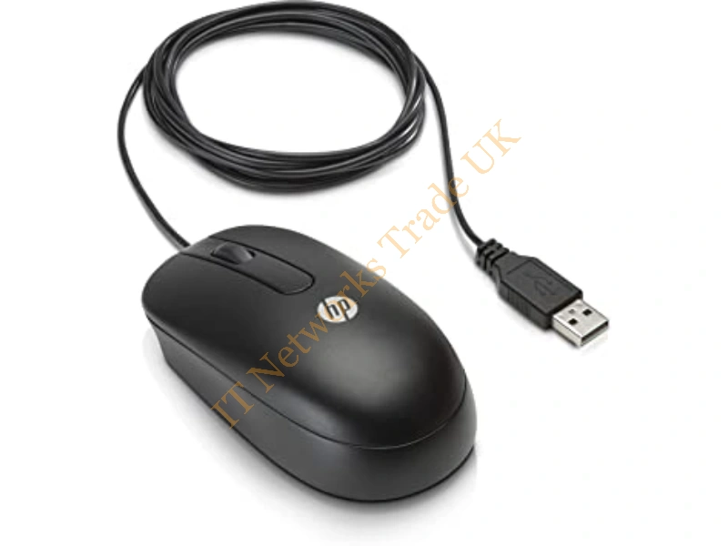 311060-001 HP 2-Button PS2 Carbon Mouse for ProLiant ML370 G5 Server