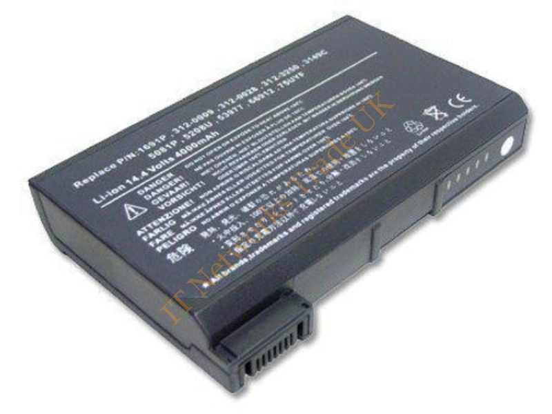 312-0115 Dell 66Whr 14.8V Li-Ion Battery for Inspiron 2500 / Vostro 3700 Laptop Battery