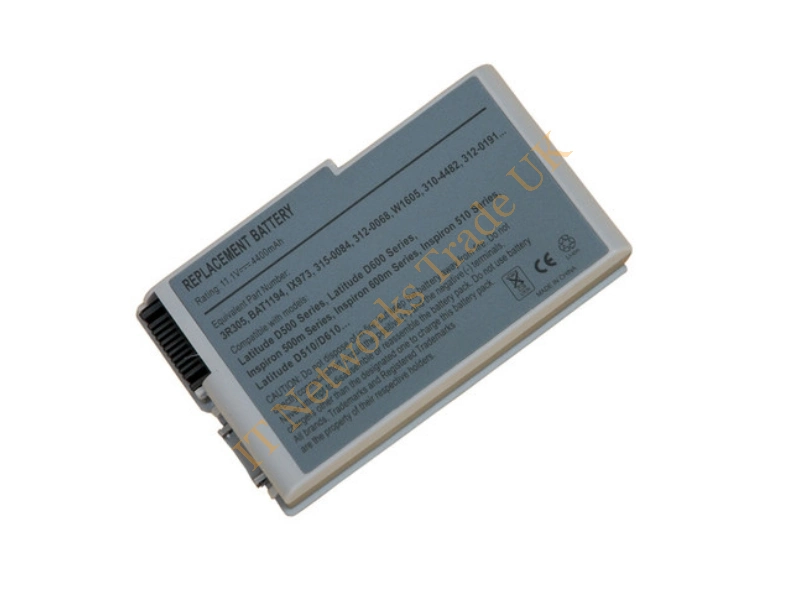 312-0191 Dell 11.1V Lithium-Ion Battery Latitude D500/D600 Inspiron 500M/600M Series Laptop Battery