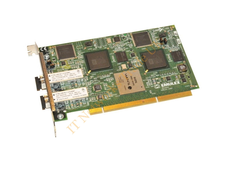 313045-003 HP StorageWorks FCA2404DC 2GB 64-Bit Dual Port Fibre Channel PCI-X Host Bus Adapter Fiber Channel Controller