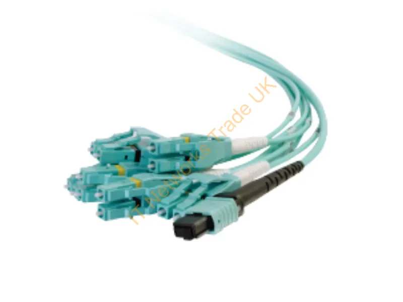 31331 - Legrand 31331 Infiniband/Fibre Optic Cable 78.7" (2 M) Mpo 4X Lc Mtp Aqua Color