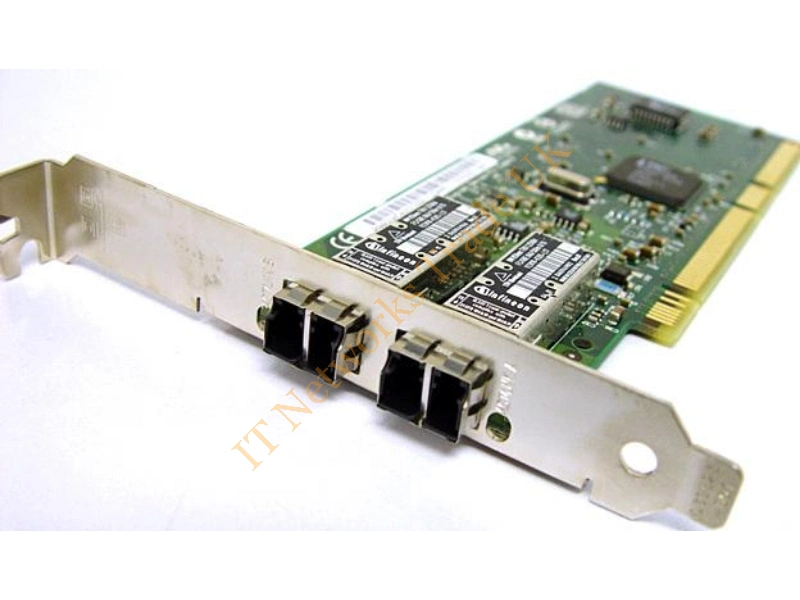 313560-013 HP NC6170 Dual Port PCI-X 1000SX Gigabit Server Adapter