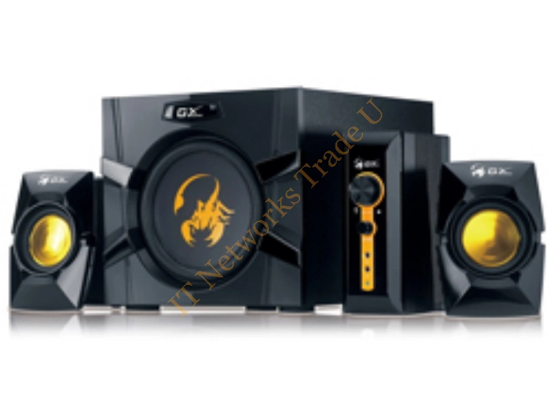 Genius SW-G2.1 3000 2.1channels 70W Black speaker set